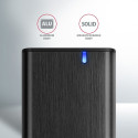 Axagon väline USB-C 3.2 Gen 2 metallist karp M.2 NVMe & SATA SSD kettale, kruvivaba