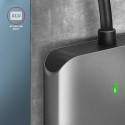 Aluminum high-speed USB-C 3.2 Gen 1 memory card reader. 3 slots UHS-II.