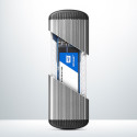 AXAGON EEM2-SA USB micro-B 3.2 Gen 1 - M.2 SATA SSD 30-80mm kruvivaba sooneline karp