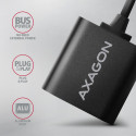 AXAGON ADA-12 USB 2.0 stereo audio mini-adapter 15 cm kaabli pikkus