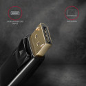 AXAGON RVD-HI14C2 DisplayPort HDMI adapterkaabel 4K/30 Hz 180 cm pikk must