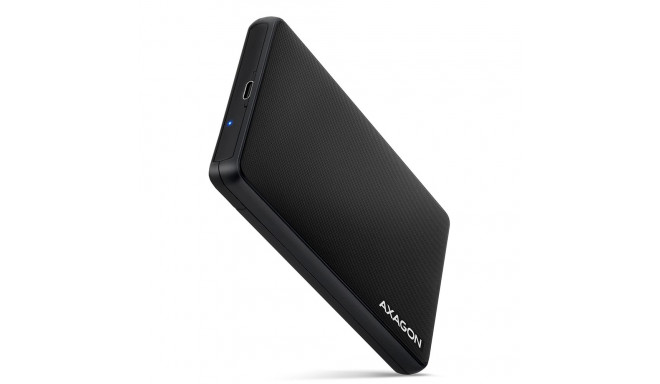 AXAGON EE25-SLC väline 2,5" kest USB 3.0 / SATA III - USB-C must
