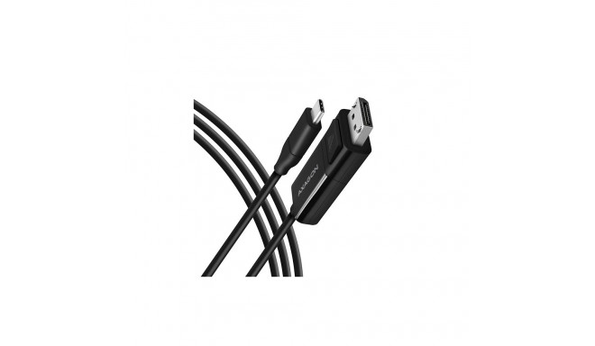 Axagon aktiivne USB-C – DisplayPort kaabel – adapter RVC-DPC DisplayPort monitori/teleri/projektori 