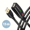 AXAGON ADR-215 USB 2.0 A-M - A-F aktiivne 15m kaabel