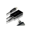 Axagon SATA USB 3.0 tasku + toiteallikas must (ADSA-FP3)