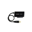 Axagon SATA USB 3.0 tasku + toiteallikas must (ADSA-FP3)