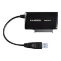 Axagon SATA USB 3.0 tasku + toiteallikas must (ADSA-FP3)