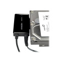 Axagon SATA USB 3.0 tasku + toiteallikas must (ADSA-FP3)