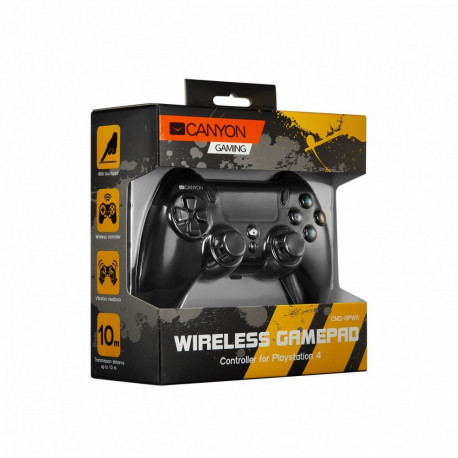 CANYON GP-W5 Wireless Gamepad With Touchpad For PS4