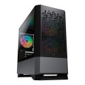 Cougar I MG 140 Air RGB must I 385JM80.0001 I korpus I mini-torn / 3 ARGB ventilaatorit / TG läbipai