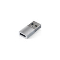 Satechi alumiinium Type-A to Type-C USB adapter hõbedane