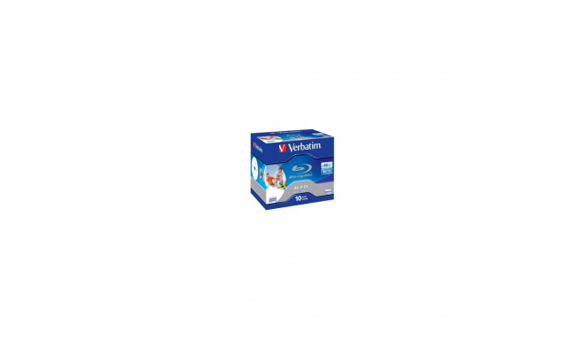 Verbatim BD-R DL Matrices 50 GB / 6x / 10 tk jewel