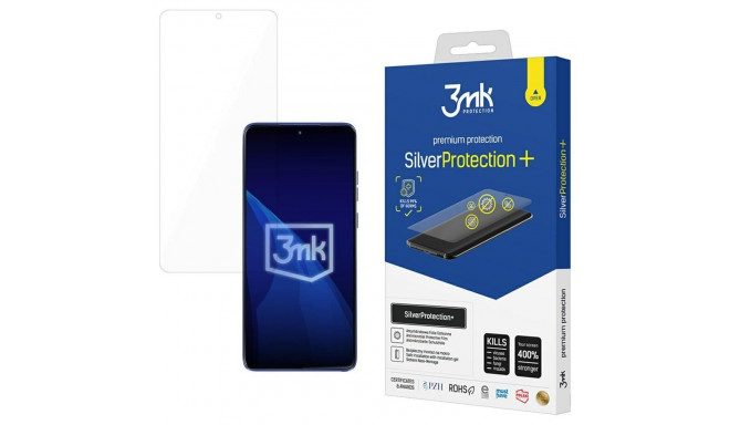 antimikroobne kile 3MK SilverProtect+ märgpaigaldus Motorola Edge 60 Stylusile