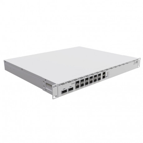 MikroTik CCR2216-1G-12XS-2XQ ruuter 12x SFP28 2x QSFP28 1x RJ45 1000Mb/s 2x M.2 SATA