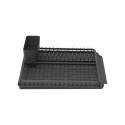 Brabantia | Brabantia Sink Side Dish Drainer, 49x38.5x14cm, Dark Grey