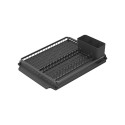Brabantia | Brabantia Sink Side Dish Drainer, 49x38.5x14cm, Dark Grey
