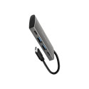 Axagon HMC-4G2 USB 3.2 Gen 2 Type-C USB 3.2 Gen 2 Type-A USB 3.2 Gen 2 Type-C 10000 Mbit/s metall