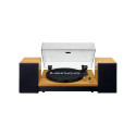 Lenco LS-300 record player with separate speakers wood