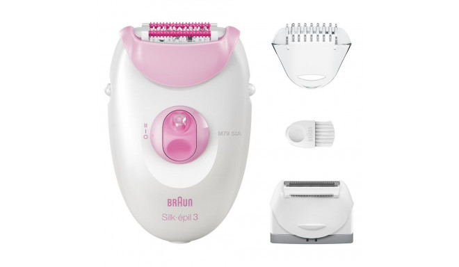 BRAUN Silk 3 epilaator tarvikutega SE3-031