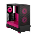Fractal Design | Pop Air RGB | Side window | Magenta Core TG Clear Tint | ATX, mATX, Mini ITX | Powe