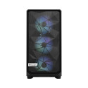 Fractal Design | Meshify 2 Lite RGB TG Light Tint | Side window | Black | E-ATX | Power supply inclu