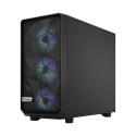 Fractal Design | Meshify 2 Lite RGB TG Light Tint | Side window | Black | E-ATX | Power supply inclu