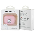 Hello Kitty HKA33DKHSP AirPods 3 kate roosa silikoonist 3D kitty pea