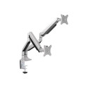 LOGILINK BP0043 LOGILINK - Kahekordne alumiiniumist monitori lauakinnitus, 13-27, maks. 9 kg