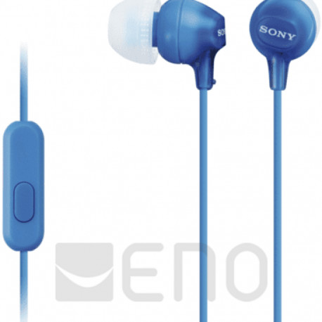 Sony nööpkõrvaklapid MDR-EX15APLI 3,5mm, sinine