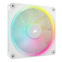CORSAIR Ventilaator 140 x 140 x 25 LX140 RGB iCUE Link Valge Üksik