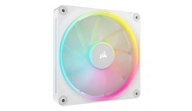 CORSAIR Ventilaator 140 x 140 x 25 LX140 RGB iCUE Link Valge Üksik