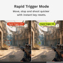Glorious Gaming GMMK 3 PRO HE 75% eelmonteeritud juhtmega must – US