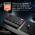 Glorious Gaming GMMK 3 PRO HE 75% eelmonteeritud juhtmega must – US