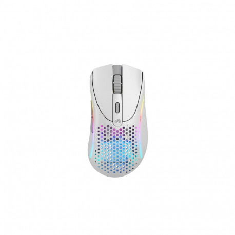 Glorious Gaming Glorious Model D 2 Wireless Gaming-Maus - weiß