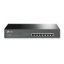 TP-Link TL-SG1008MP Halda Gigabit Ethernet (10/100/1000) Toite üle Etherneti (PoE) 1U Must