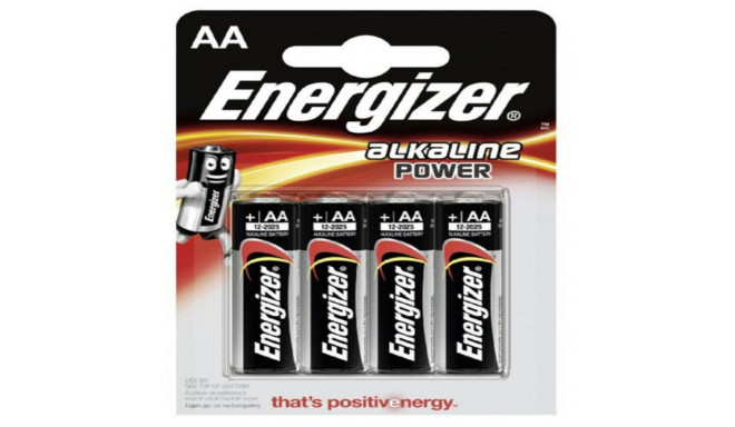 Leelispatareid Energizer 90080 AA LR6 1,5 V 1.5 V (4 Ühikut)