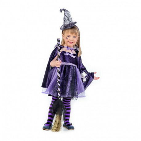 Costume for Children Rainbow Witch Size 2