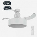 Ceiling Fan Universal Blue JALOQUE WFW Ø 104 cm White 65 W