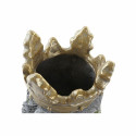 Planter DKD Home Decor Grey Golden Gorilla Magnesium (29 x 26 x 34,9 cm)