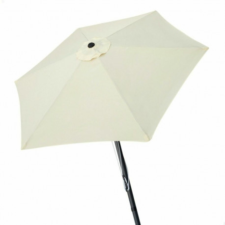 Parasol Aktive Cream Aluminium Steel 270 cm