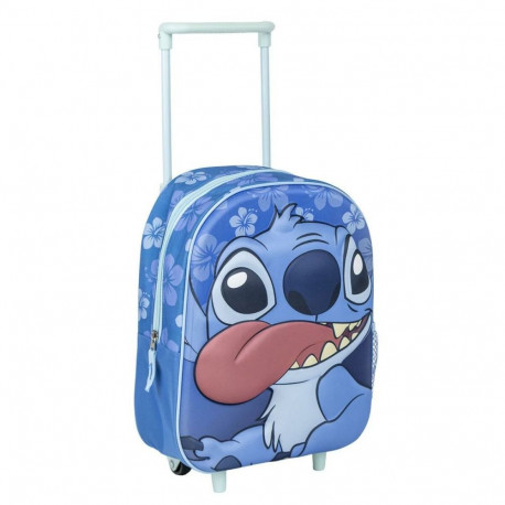 3D skolas soma ar riteņiem Stitch