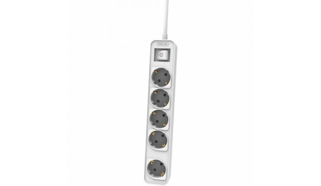 Power Socket - 5 sockets with Switch Philips CHP2154W/10