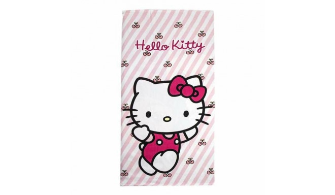 Beach Towel Hello Kitty 70 x 140 cm