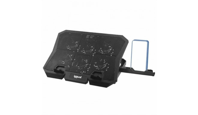 Cooling Base for a Laptop iggual IGG319703 Black
