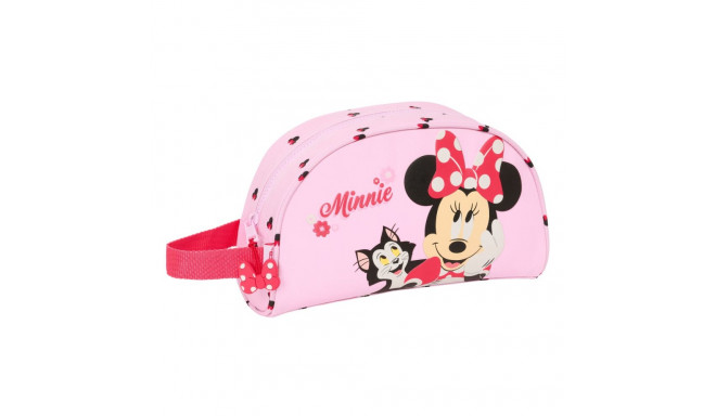Reisi Tualett-tarvete Kott Minnie Mouse Naive Roosa 26 x 16 x 9 cm