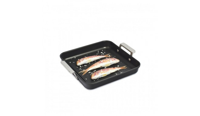 Grill pan Valira 4688/25 Black Aluminium Ø 28 cm