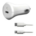 USB Autolaadija KSIX Apple-compatible 18W