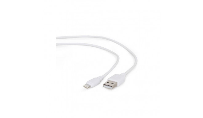Gembird CABLE LIGHTNING TO USB2 1M/CC-USB2-AMLM-W-1M