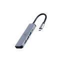 Gembird I/O ADAPTER USB-C TO HDMI/USB3/5IN1 A-CM-COMBO5-03