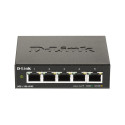 D-link Smart Managed Switch DGS-1100-05V2/E Managed L2, Rackmountable, 1 Gbps (RJ-45) ports quantity